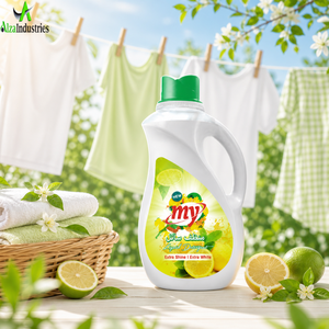 Detergente Líquido para Ropa Lemon Power Gel |   Limpiador de Telas Ultra Blanco de Alta Espuma |   Lavado Semiautomático OEM Marca Privada a Granel - Product Image 4