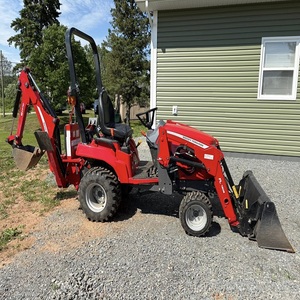 Tracteur Massey Ferguson GC1723EB performant avec moteur diesel de 22,4 CV, capacité 4x4 et conception pratique pour les petites exploitations agricoles - Product Image 3