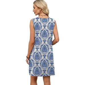 Vestidos de Verano WIHOLL para Mujer 2026, Vestido Mini de Encaje con Bolsillos para Vacaciones en la Playa y Moda de Primavera - Product Image 3