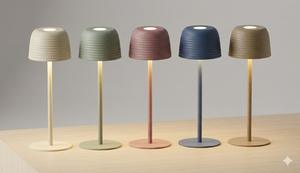 Lampe de table LED sans fil, lampes de bureau rechargeables, portables, restaurant, luxe, lampe LED portable sans fil, lumière sans fil - Product Image 4