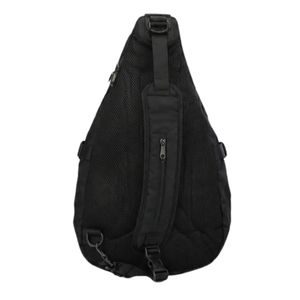 Black Green Sling Shoulder <b>Bag</b> Women Crossbody Backpack Casual Travel <b>Bag</b> Embroidered Design Lightweight Outdoor Fashion - Product Image 4