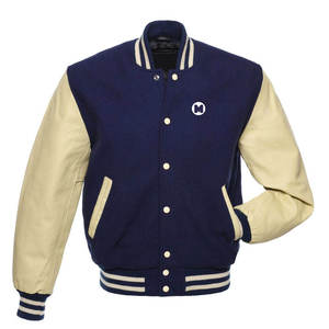 Patchwork brodé vintage streetwear Letterman - Product Image 1