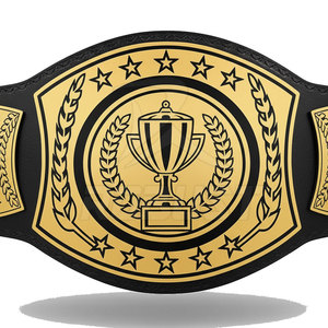 Ceinture de championnat en cuir écologique, légère, confortable et durable, facile à utiliser, douce et lisse, pour l'entraînement aux arts martiaux - Product Image 5