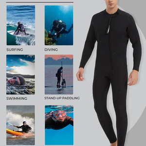 Combinaison de plongée flexible pour hommes, pour la plongée sous-marine et la plongée avec tuba, vêtements de sports nautiques haute performance, genouillères résistantes à l'abrasion - Product Image 5