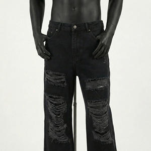 Jeans de Mezclilla Personalizados para Hombre, Jeans Holgados de Alta Calidad, Estilo Hip Hop, Pantalones Holgados para Hombre 2026 - Product Image 5