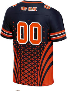 Maillot de rugby personnalisé unisexe respirant antibactérien sublimé grande taille, tenue de sport courte, uniforme d'équipe, vente en gros - Product Image 4