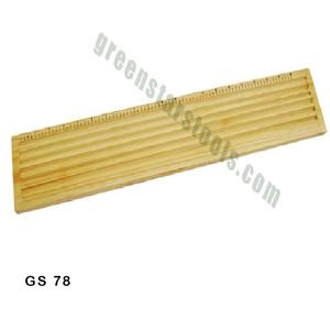 Bead <b>Stringing</b> Board Natural Polish Jewelry Making Tool 22 x 4 x 0.5 Inch Precision Groove Design | Item No GS-78 - Product Image 2