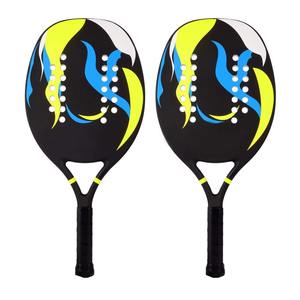 Raquette de padel professionnelle de haute qualité 2026 avec filet en nylon en fibre de carbone, design léger - Options personnalisables - Product Image 1