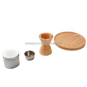 Ensemble de bakhoor en bois artisanal, dernière collection religieuse du Ramadan, brûleur de bakhoor, bois de mubkhar avec nacre, cadeaux de l'Aïd - Product Image 2
