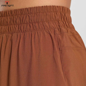 Shorts de bain pour femmes en coton 100% respirant et à séchage rapide, taille haute, vente en gros, été - Product Image 4