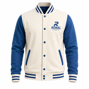 Best Quality Men'<b>s</b> Baseball <b>Jackets</b> With Leather Sleeves Wholesale Long Sleeve Leather Windproof Quilted Men Varsity <b>Jacket</b> - Product Image 1