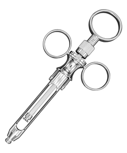 Premium Quality Manual Stainless Steel Dental Syringe Self-Aspirating 1.8CC Lightweight Surgical Instruments Custom SURGICAL - Product Image 1