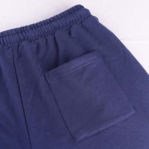 กางเกงขาสั้นผ้าคอตตอนเทอร์รี่ฟอกสีสไตล์วินเทจ พิมพ์โลโก้ได้ตามต้องการ เหมาะสำหรับออกกำลังกายและวิ่งจ๊อกกิ้ง - Product Image 5