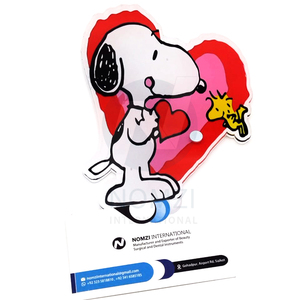 Plateaux à cils Snoopy en verre acrylique magnétique de qualité supérieure et durable, pour extensions de cils mignonnes, palette de cils privée - Product Image 3