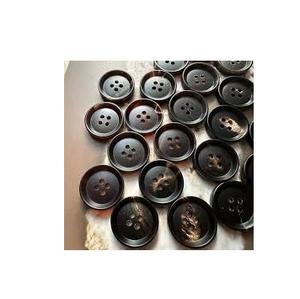Botones de Cuerno de Búfalo Negro de Alta Calidad, Botones para Trajes, Botones para Manualidades - Product Image 3