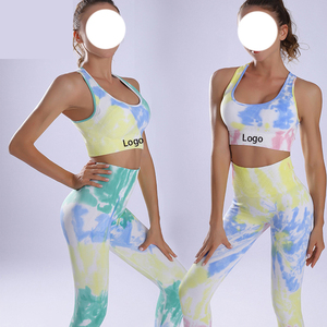 Ropa de Yoga de Tallas Grandes, Leggings de Malla con Diseño Personalizado, Ropa Deportiva para Mujer, Conjunto de Yoga Deportivo y Fitness - Product Image 3