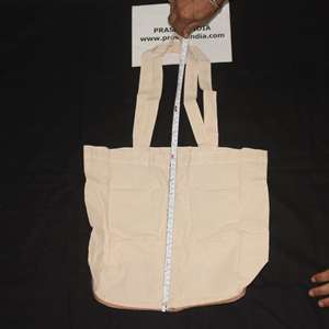 Bolso de Mano Plegable de Algodón Ecológico que se Convierte en un Bolso de Mano, Regalo de Moda - Product Image 2