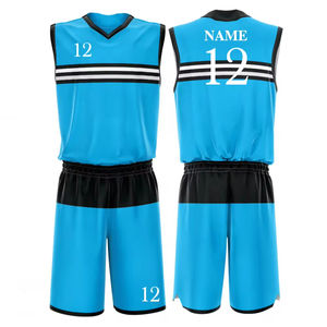 Uniformes de basket-ball en maille respirante de haute qualité OEM pour hommes, unisexes, personnalisables par sublimation avec logo, tous les exigences satisfoies - Product Image 1