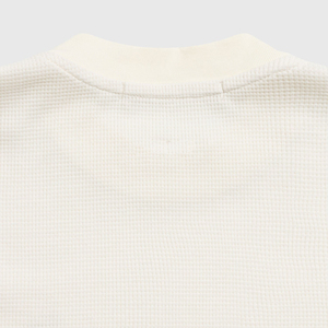 T-shirt à col roulé en maille gaufrée à épaules tombantes, coupe classique, respirant, avec logo personnalisé sur le devant, pour homme, style streetwear, 100 % coton, motif dessin animé - Product Image 6