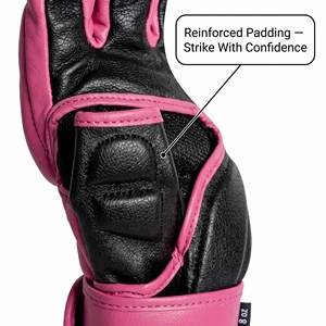 Gants de compétition MMA en gros 6oz, gants de combat avec logo personnalisé, taille sur mesure, gants de grappling MMA, équipement sportif - Product Image 5