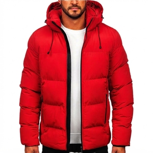 <b>Men</b> Lightweight Puffer Jacket <b>Hooded</b> Winter Warm Quilted Outdoor Casual <b>Coat</b> Wholesale Custom Manufacturer - Product Image 5
