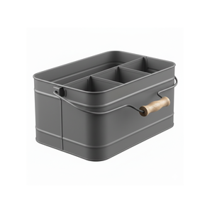 Organizador Metálico de 4 Compartimentos para el Hogar - Product Image 1