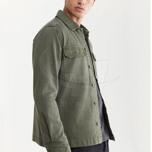 High Quality Streetwear <b>Men</b> Jeans <b>Jacket</b> Winter Clothing <b>Men</b> Jeans <b>Jacket</b> Custom Made 100% Cotton Jeans <b>Jacket</b> - Product Image 5