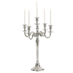 Candélabre décoratif en métal contemporain, porte-bougie élégant pour table à manger, centre de table de mariage, décoration intérieure - Product Image 3