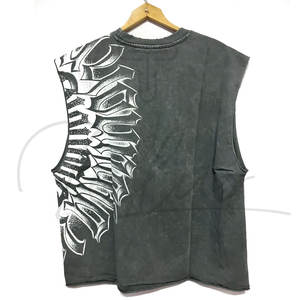 Débardeur d'entraînement personnalisé pour hommes – Coton épais, coupe ample, sans manches, style décontracté 2026 - Product Image 5