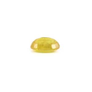 Natural Yellow Sapphire 3.1 Carat Oval Cut Loose Gemstone for Fine Jewelry - Product Image 3