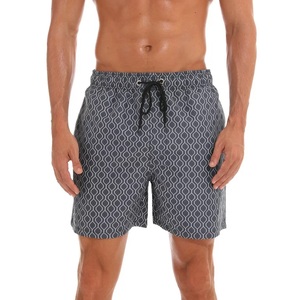 Shorts chino décontractés pour hommes, fabriqués en usine, 100 % coton non tissé, respirants, couleur unie avec poches, service OEM, collection 2026 - Product Image 1
