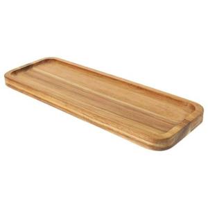 Plateau décoratif en bois au design moderne pour centre de table, solutions d'organisation pour la salle à manger et la maison - Product Image 1
