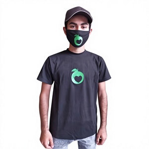 T-shirts unis en jersey 100 % coton lavé, coupe classique, col rond, manches courtes, pour hommes, été, avec logo personnalisé OEM, vente en gros - Product Image 4