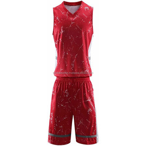 Professional Quick Dry Basket Ball Uniforms High Quality Custom Design Basketball Uniform Kits with Unique Design Oem Service - Product Image 1