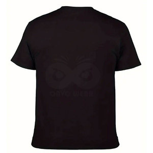 T-shirt imprimé en coton 100% uni pour homme, confortable, grande taille, coupe ample, vêtements décontractés pour homme, t-shirt graphique - Product Image 2