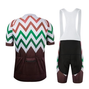 Ensemble de maillot de cyclisme pour homme personnalisé, réversible, léger, impression par sublimation, respirant, coupe-vent, séchage rapide, antibactérien - Product Image 2