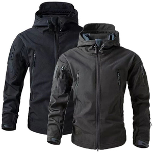Chaqueta Táctica de Invierno para Hombre, de Alta Calidad, con 6 Bolsillos con Cremallera, Opciones OEM, Chaqueta Táctica de Forro Polar Suave - Product Image 2