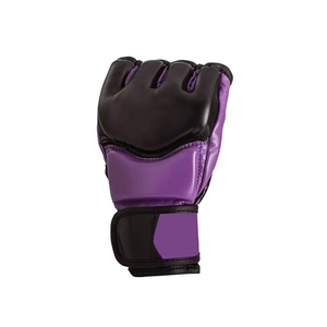 Guantes de MMA de Medio Dedo de Cuero PU Personalizados para Hombre, Antideslizantes, Transpirables, con Cierre de Gancho y Bucle para Muñeca, Impresión de Silicona Personalizada - Product Image 2