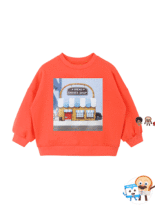 T-shirt en coton 100 % premium pour enfants coréens OZKIZ T03, tissu tricoté, mode garçon pour 2-6 ans, vente en gros printemps/automne - Product Image 1