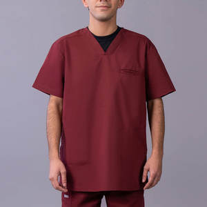 Uniforme Médico de Manga Corta para Doctoras y Enfermeras, Diseño OEM, Material Duradero de la Mejor Calidad, Uniforme de Farmacia - Product Image 3