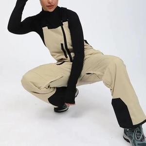 Pantalones de esquí para mujer, impermeables, para snowboard, overoles para la nieve, pantalones de nieve para deportes al aire libre de invierno con correas ajustables - Product Image 5