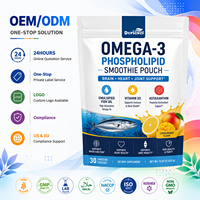 Complément Omega 3 pour le micro-environnement cellulaire, en sachet, formule holistique, systèmeique, minimaliste, compatible végétalien, certifié Halal