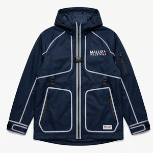 Veste de chasse tactique pour homme, imperméable, équipement de terrain extérieur avec capuche et sangles de poitrine MALUZA INDUSTRIES - Product Image 1