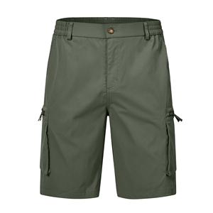 <b>Men's</b> Casual Eco-Friendly Oxford Fabric <b>Cargo</b> <b>Shorts</b> 100% Polyester Mid Waist Anti-Wrinkle Quick Dry Breathable Vintage - Product Image 5
