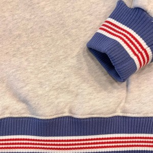 Parke OEM ODM <b>Men's</b> Winter Crewneck Cotton Fleece Oversized Chenille Patch Embroidery <b>Pullover</b> Sweatshirt - Product Image 6