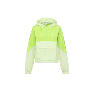 Nouvelle veste coupe-vent pour femme, design tendance, veste coupe-vent à capuche zippée imperméable à blocs de couleur pour femme - Product Image 1