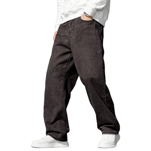 Jeans Baggy Homme Personnalisés Streetwear en Gros – Nouvelle Collection Denim Ample et Large de Haute Qualité pour Hommes – Tailles Variées - Product Image 1