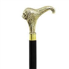 Canne élégante en laiton, durable, élégante, finition polie, aide à la marche pour hommes et femmes, usage quotidien - Product Image 4