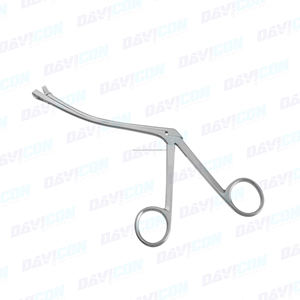 MELTZER Manual Adenoid Punch with Curved Shank and Triangular Jaw Stainless Steel 8mm <b>Bite</b> 5 5/16in - Product Image 5