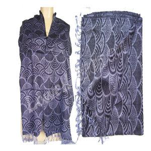 Écharpe élégante en viscose à motif Paisley Jamavar pour femmes et hommes, étole de mode légère et douce d'inspiration ethnique pour un style décontracté - Product Image 1